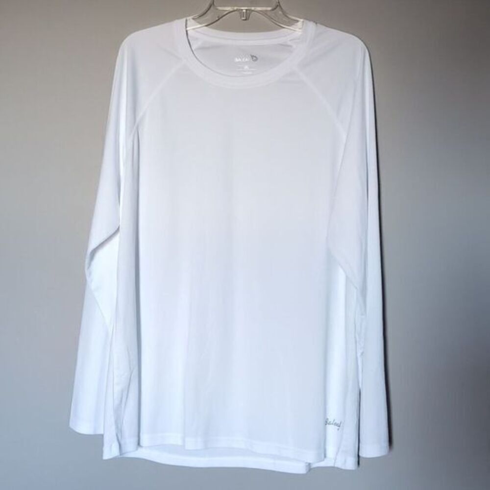 Baleaf long sleeve ‎ 2XL White Athletic Shirt